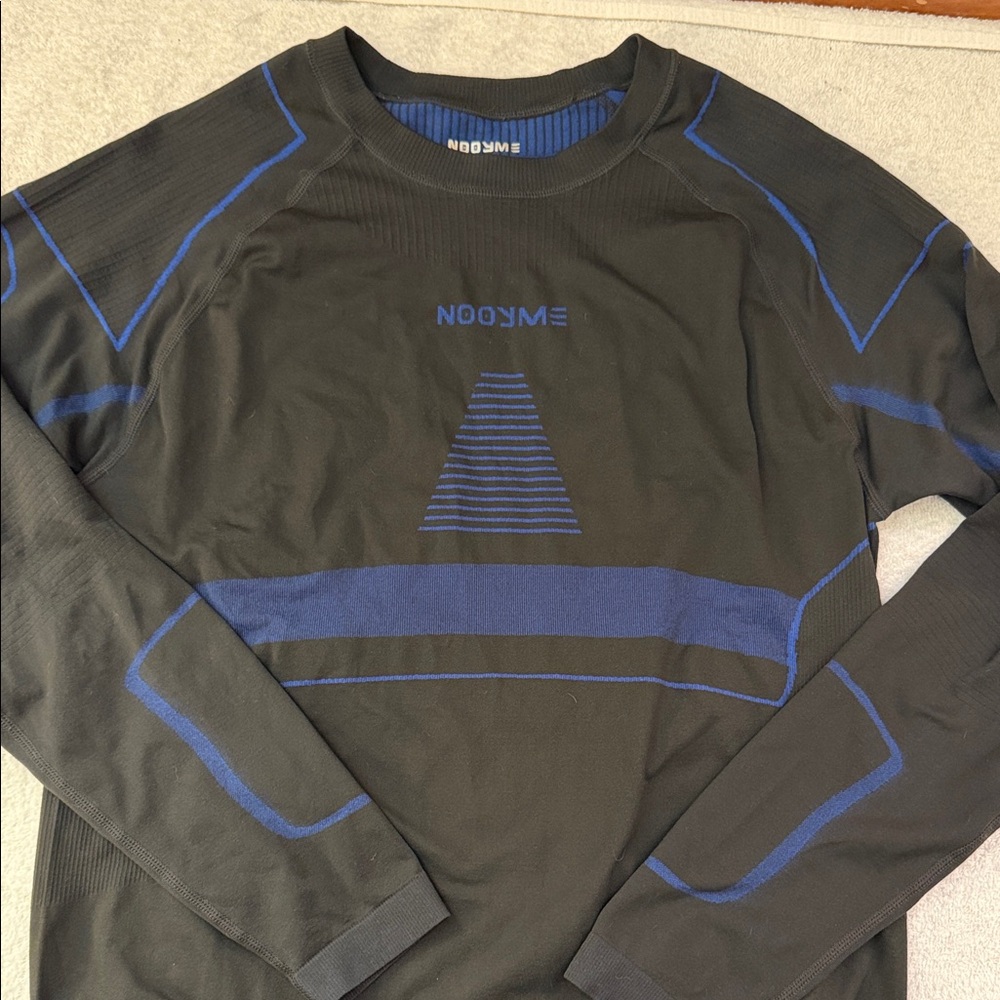 NOOYME Thermal Cycling Base Layer Compression Long Sleeve Cold Weather  Running